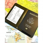 Generic  RFID Korumal Erkek Deri Pasaportluk (Siyah)