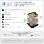 Zero Grid RFID Korumal Nylon Czdan (Krem)