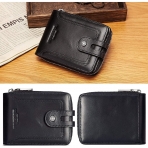 gzcz RFID Korumal� Erkek Deri C�zdan (Siyah)