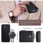 gzcz RFID Korumal� Erkek Deri C�zdan (Siyah)