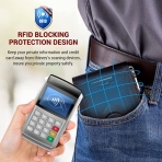 gzcz RFID Korumal� Erkek Deri C�zdan (Siyah)