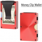 Kenpal RFID Korumal� Erkek Al�minyum Kartl�k (K�rm�z�)