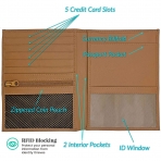 123 Cheap Checks Kad�n Deri Pasaportluk (Kahverengi)