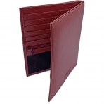 123 Cheap Checks RFID Korumal� Erkek Deri C�zdan (K�rm�z�)