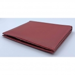 123 Cheap Checks RFID Korumal� Erkek Deri C�zdan (K�rm�z�)