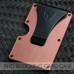 DONWORD RFID Korumal Erkek Karbonfiber Kartlk(Kahverengi)