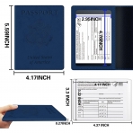 Mljsh RFID Korumal Deri Czdan (Mavi)