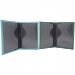 HONBAY Deri Pasaportluk(Ye�il/Mavi)