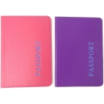HONBAY Deri Pasaportluk(Pembe/Mor)
