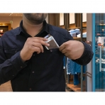 Leather Centric  RFID Korumal Deri Kartlk(Siyah)