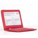Valentoria RFID Korumal Deri Pasaportluk (Krmz)