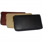 LeatherBoss RFID Korumal Erkek Deri Czdan (Krmz)