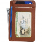 FANDI RFID Korumal Erkek Deri Kartlk (Brown)