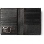 AULIV RFID Korumal Erkek Deri Pasaportluk (Siyah)