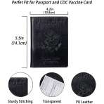 NC RFID Korumal Deri Pasaportluk(Siyah/Yeil)