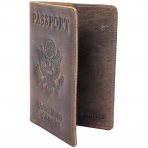 AGBIADD RFID Korumal Erkek Deri Pasaportluk (Kahve)
