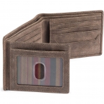 BULL GUARD RFID Korumal� Erkek Deri C�zdan (Kahverengi)