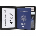 JIAITTOR RFID Korumal Kadn Deri Pasaportluk (Siyah)