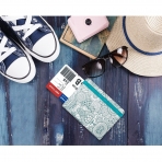 WALNEW RFID Korumal Deri Pasaportluk (Beyaz)