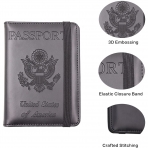 Cnycmy Deri Pasaportluk(Siyah)