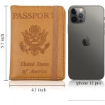 Cnycmy Deri Pasaportluk(Kahverengi)