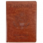 PRATTA RFID Korumal Deri Pasaportluk(Koyu Kahverengi)