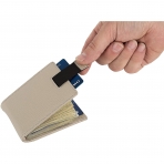 Claasico RFID Korumal Erkek Deri Kartlk(Ak Gri)