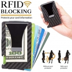 HONB RFID Korumal Erkek Alminyum Kartlk(Koyu Yeil)