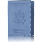 CARSLIFE Deri Pasaportluk(Mavi)