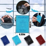 JEMOSH RFID Korumal Erkek Deri Pasaportluk (Mavi)