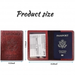 Sonloka RFID Korumal Erkek Deri Pasaportluk (Kahverengi)