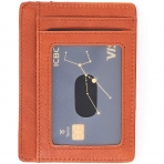 Olive Kingsman RFID Korumal Erkek Deri Kartlk (Kahverengi)