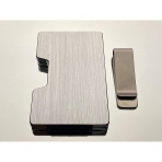 Elite Goods RFID Korumal Erkek Karbonfiber Czdan (Beyaz)