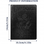 Sambois Deri Pasaportluk(2 Adet)(Siyah/Lacivert)