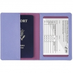 VEDO SHIPIN RFID Korumal Erkek Deri Pasaportluk (Mor)