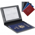 LarpGears RFID Korumal Deri Pasaportluk (Gri)