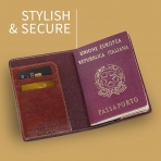 Maruse Deri Pasaportluk(Kahverengi)