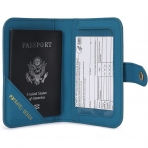 Lychii Deri Pasaportluk(Mavi)