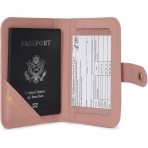 Lychii Deri Pasaportluk(Pembe)