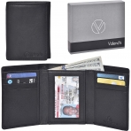 Valenchi RFID Korumal Deri Czdan(Black)