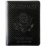 Veeskyee RFID Korumal Kadn Deri Pasaportluk (Siyah)