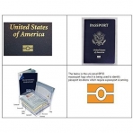 Secure RFID Korumal Deri Kartlk (Renkli)