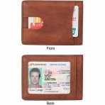 GintaXen RFID Korumal Erkek Deri Czdan (Kahverengi)