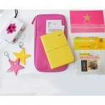 BESPORTBLE RFID Korumal Kadn Deri Czdan (Pembe)