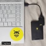 Pebblebee BlackCard Akll Bluetooth Takip Cihaz