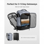 tomtoc A82 Laptop S�rt �antas� (17.3 in�)-Silver Gray