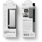 elago Alminyum Multi USB-C Adaptr (Silver)