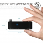 elago Alminyum Multi USB-C Adaptr (Black)