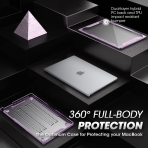 SUPCASE Unicorn Beetle Serisi Macbook Pro Klf (16 in)(2021)-Lilac