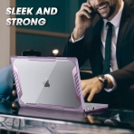 SUPCASE Unicorn Beetle Serisi Macbook Pro Klf (16 in)(2021)-Lilac